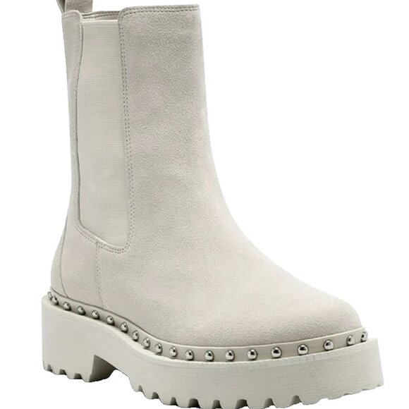 Vince Camuto - Womens Meendey Chelsea Bootie Boot - Milky White - 6.5 - Worn 1 X - Picture 1 of 11